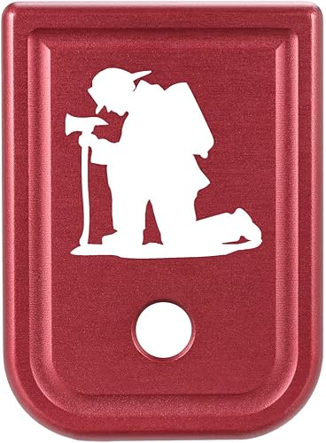 Vista 30 de NDZ Performance Placa base de cargador para Glock 17 19 19X 22 23 24 26 27 31 32 33 34 35 37 38 39 45 Gen 1-4 0.354 in .40 S&W de aluminio anodizado