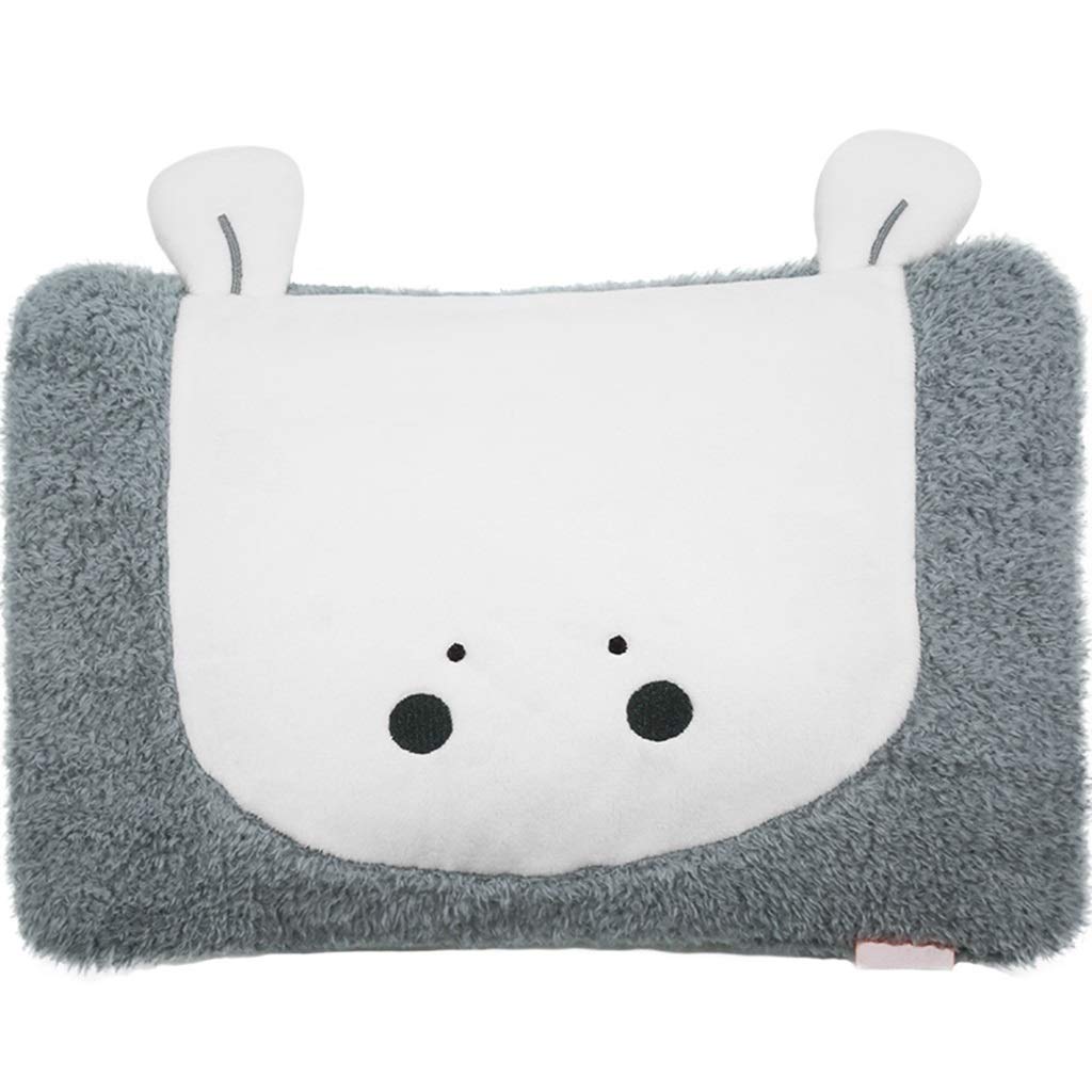 Termofor, akumulator termofor Przenośny elektryczny termofor z polarową osłoną ogrzewacz dłoni prezent dla kobiet i dziewcząt (kolor: żółty) (Color : Gray)