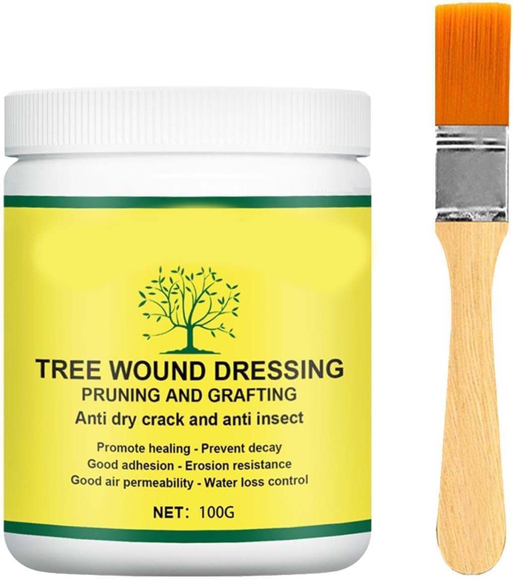 Garden Bonsai Plant Healing Paste, Tree Wound Pruning Sealer Bonsai Pruning Cutting Paste, Plants Wound Dressing for Garden Plant Grafting and Wound Treatment, Help Trees Recover Quickly