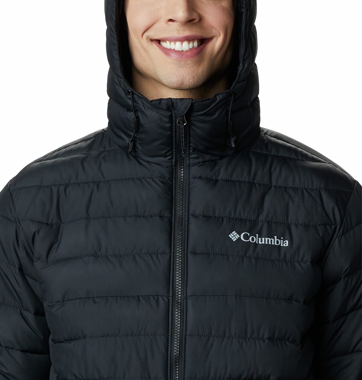 Columbia Powder Lite Hooded Jacket Piumino Con Cappuccio Uomo (Pacco da 1)