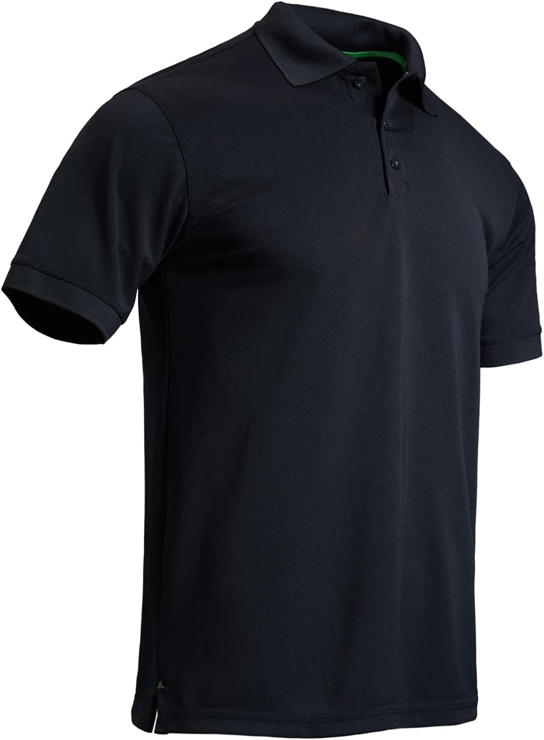 TanBridge Men’s Polo T-Shirts Short Sleeve Button Down Quick Dry Lightweight Regular Fit Golf Casual Tactical Work Active