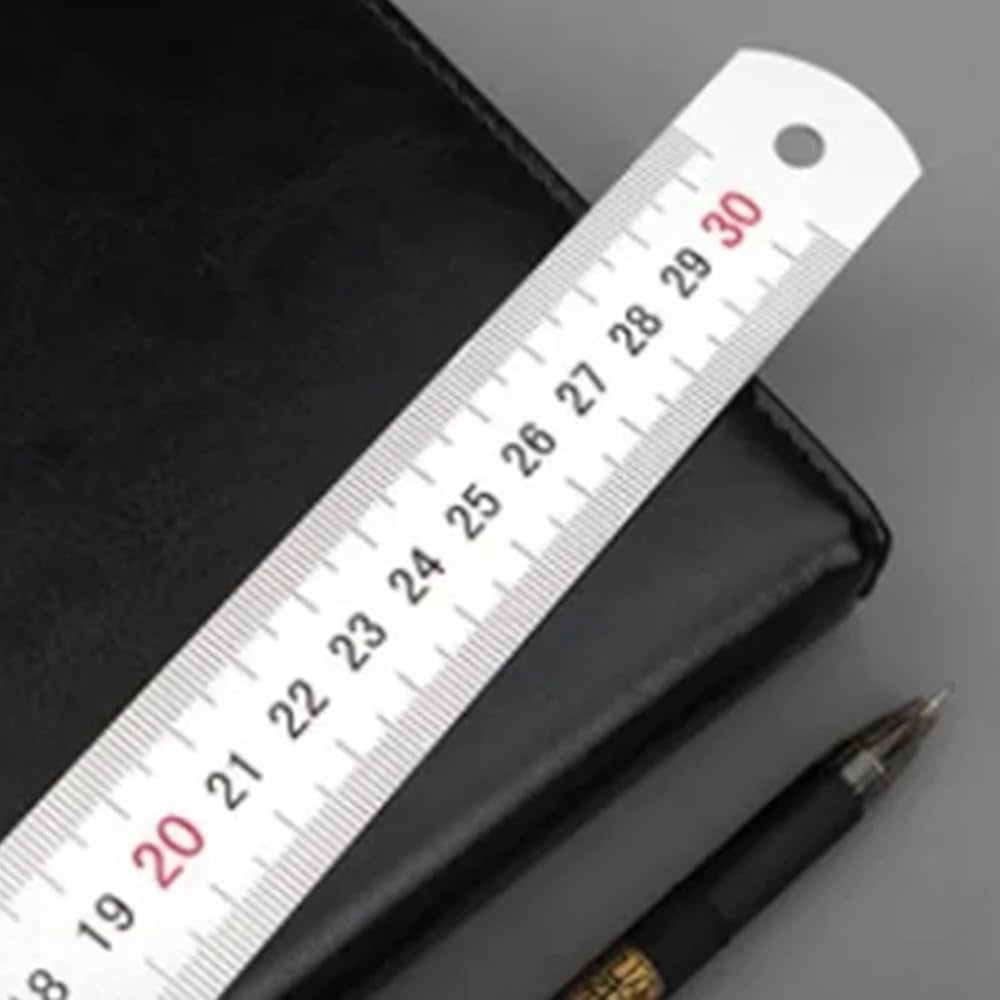 Amazon.com: Stainless Steel Metal Ruler Multipurpose Wear