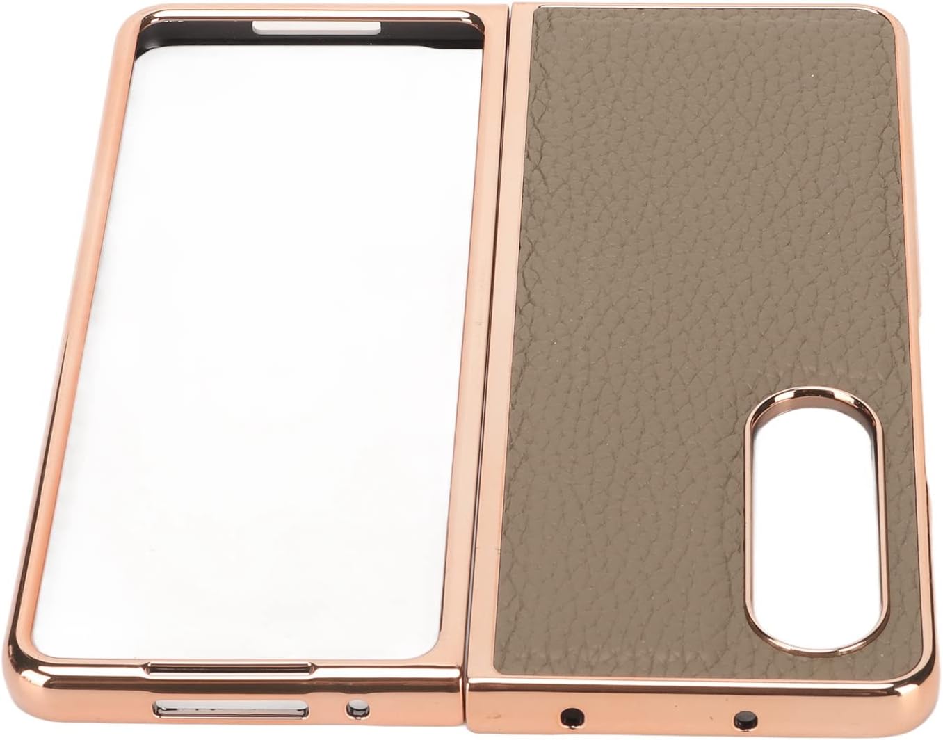 EXCLUZO Nano Coating Phone Case, Foldable Phone Case, Precise Cut, Scratch Resistant for Traveling (Elephant Gray)