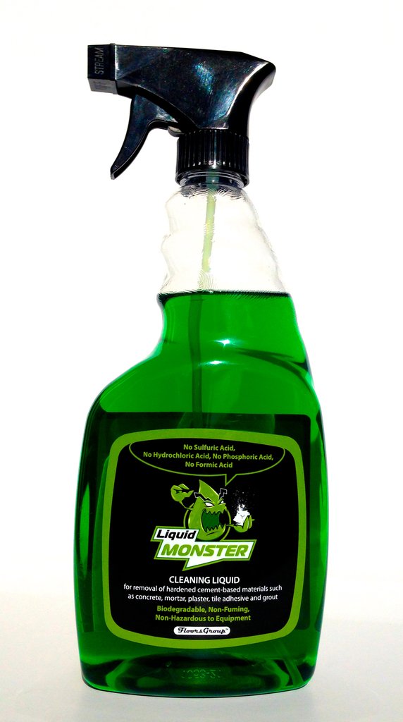 LiquidMONSTER Cement and Concrete Dissolver, Cardbord Box, 4 x 24 oz