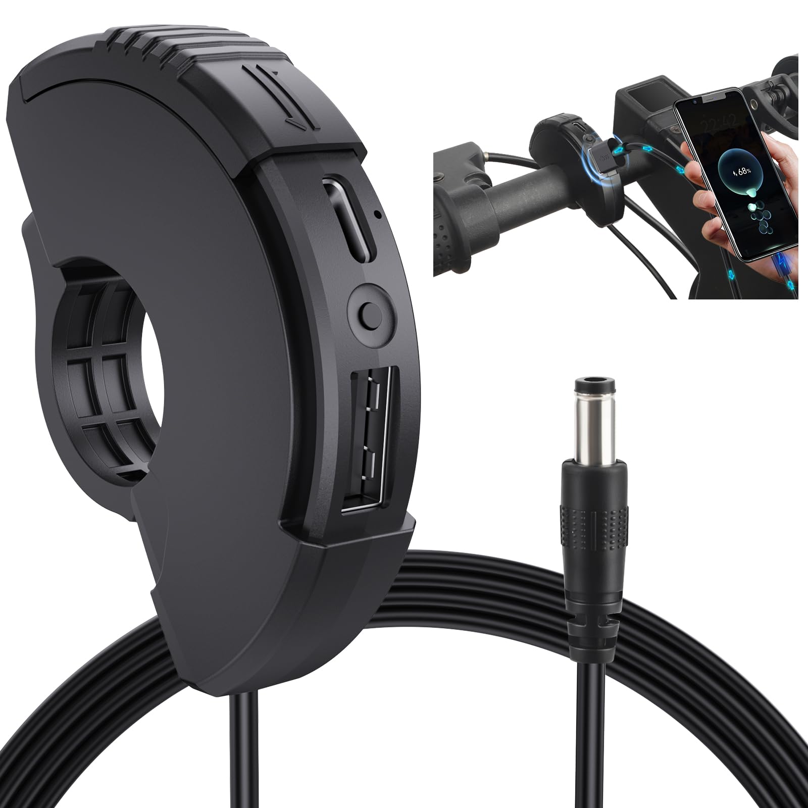 Cargadores USB C para patinetes eléctricos, cargador rápido de 20 W para teléfonos móviles XT30 para Xiaomi M365 1s Pro Pro2 3 lite 4 4-lite 4-Pro Ninebot F20 F25 F30 F40 Accesorios para patinetes