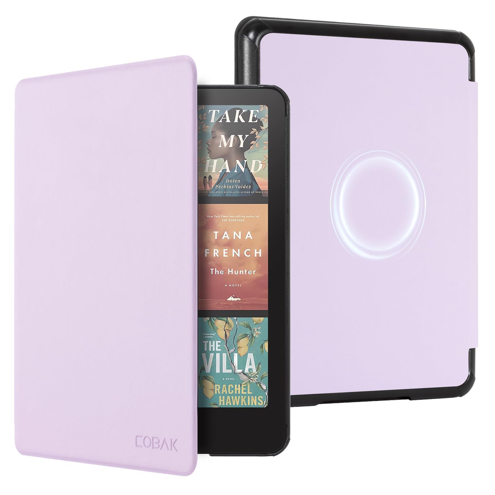 CoBak Magnetic Case for 7" Kindle Paperwhite 12th Gen 2024 and Kindle Colorsoft - Compatible with iPhone MagSafe, for Samsung/Belkin/Anker Wireless Charging Pads, Lightweight, Auto Sleep Wake