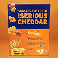 Vista 6 de Blue Diamond Almonds Nut Thins, queso cheddar, 4.25 onzas