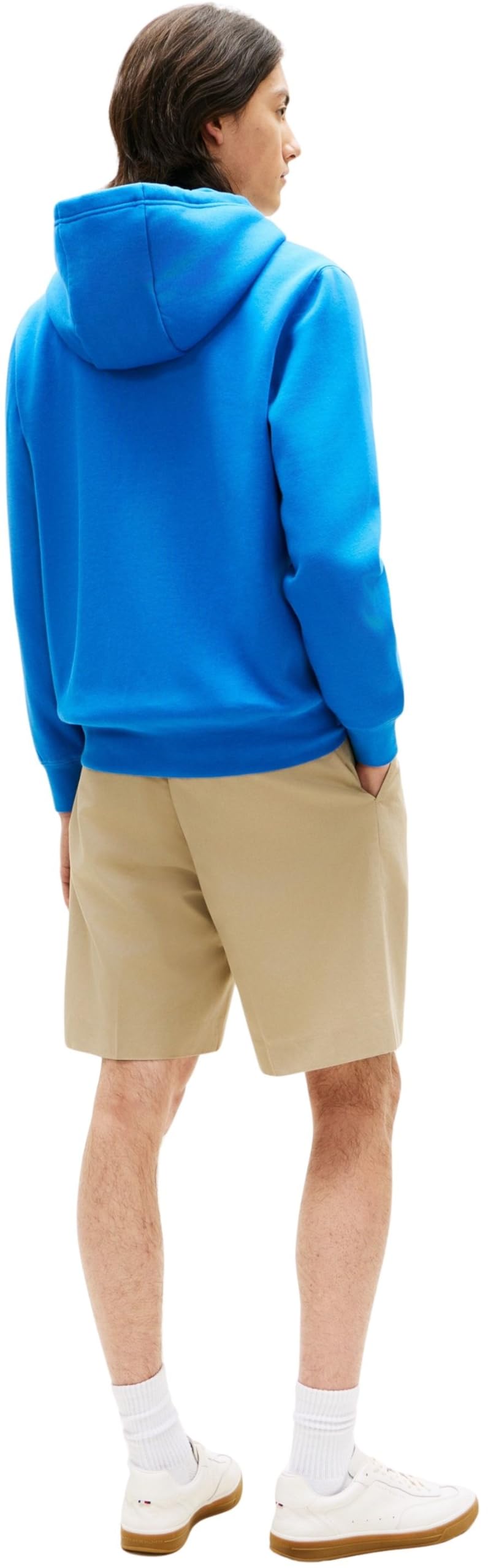Tommy Hilfiger Brand Love TR Lockup FZ Hoody Mw0mw42462 Felpa con Cappuccio e Zip Uomo