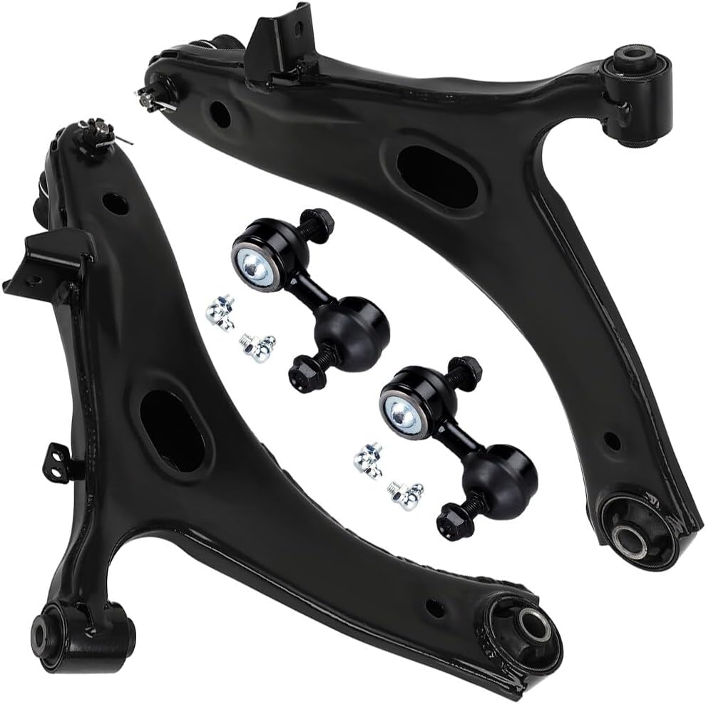SCITOO 4pcs Suspension Kit For 2009-2013 For Subaru Forester 2011-2014 For Subaru Impreza 2013-2014 For Subaru WRX w/Suspension Parts Lower Control Arm and Ball Joint Sway Bar End Link