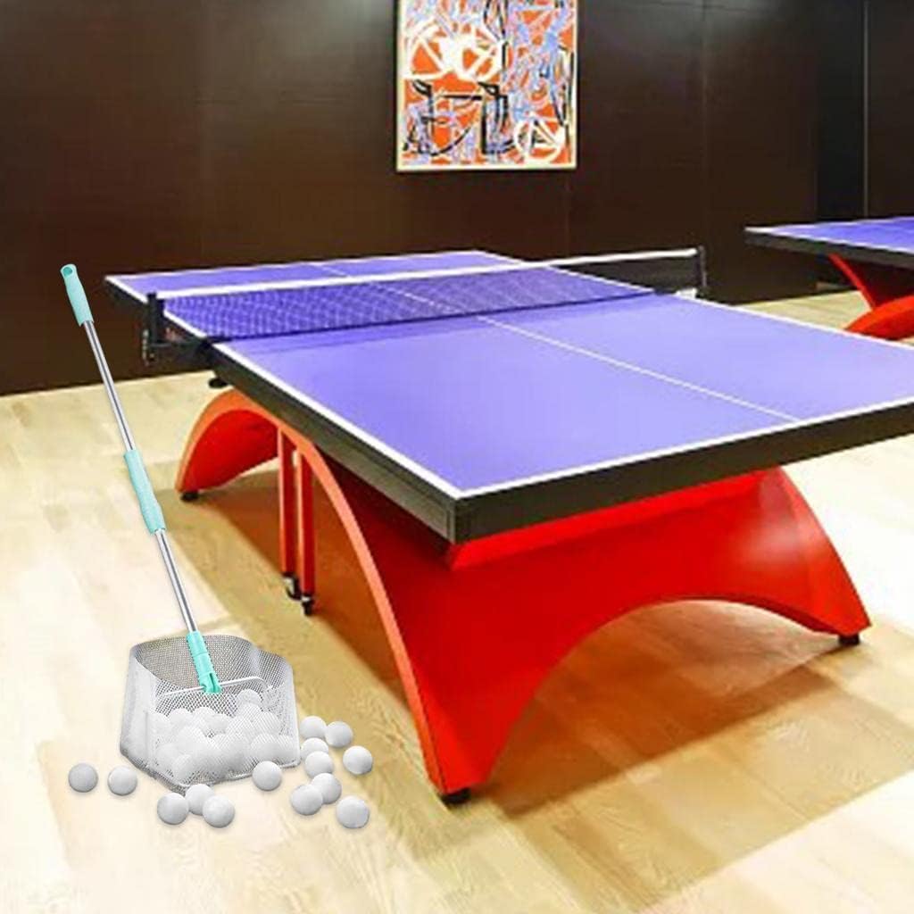 SM SunniMix Table Tennis Ball Picker Upper Pingpong Ball Picker Pick Up Net Accessories