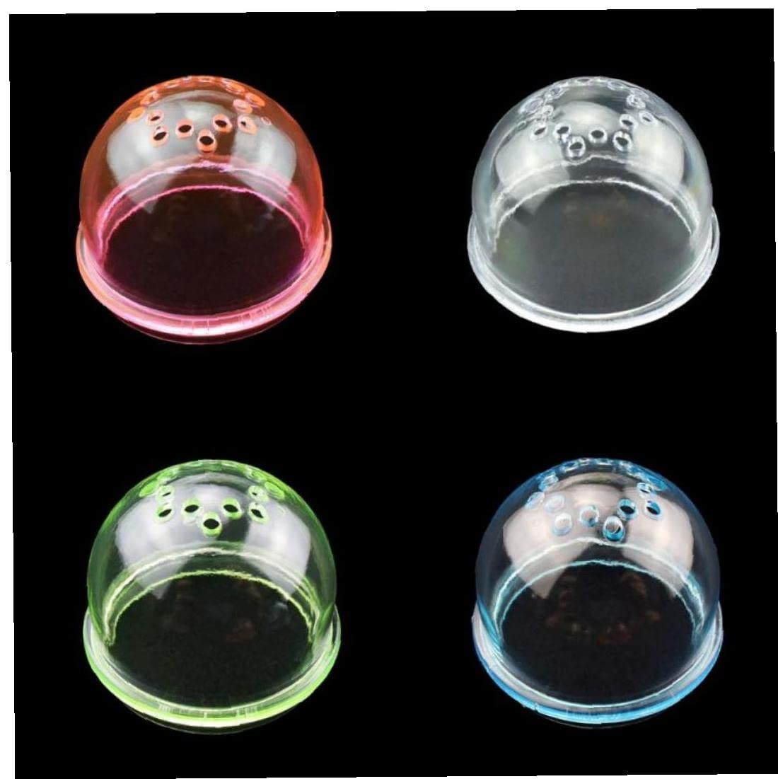 4 Unids Hamster Tunnel Tubo Externo Tapón Tapón Enchufe Tapa De Extremo Interfaz De Tapa De Ajuste con Orificios Ventilados Alba De Jaula De Hámster