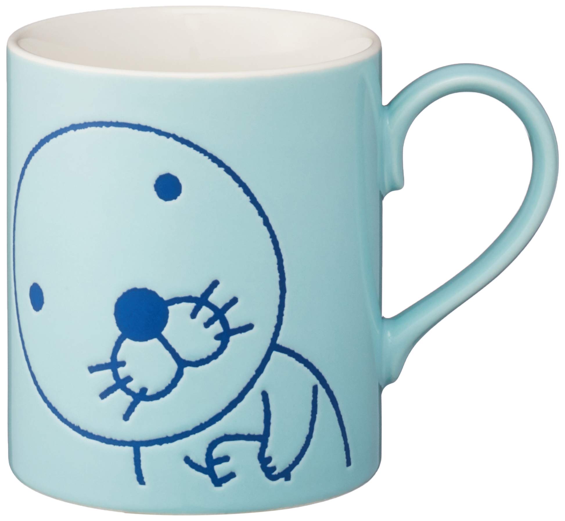 Amazon.co.jp: 「 ぼのぼの 」 撥水 マグカップ 260ml ブルー 809116