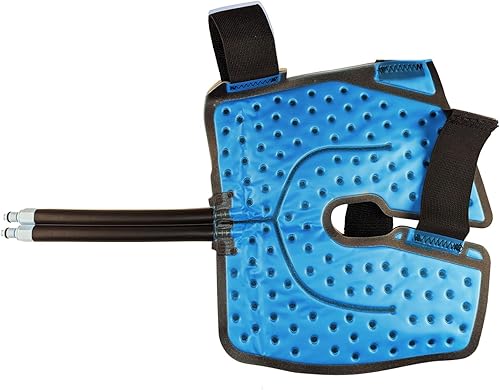 Miniatura 3 de Rodillera de terapia de agua fría para uso con unidades de crioterapia, almohadilla solo para máquina de hielo circulante para cirugía de rodilla,