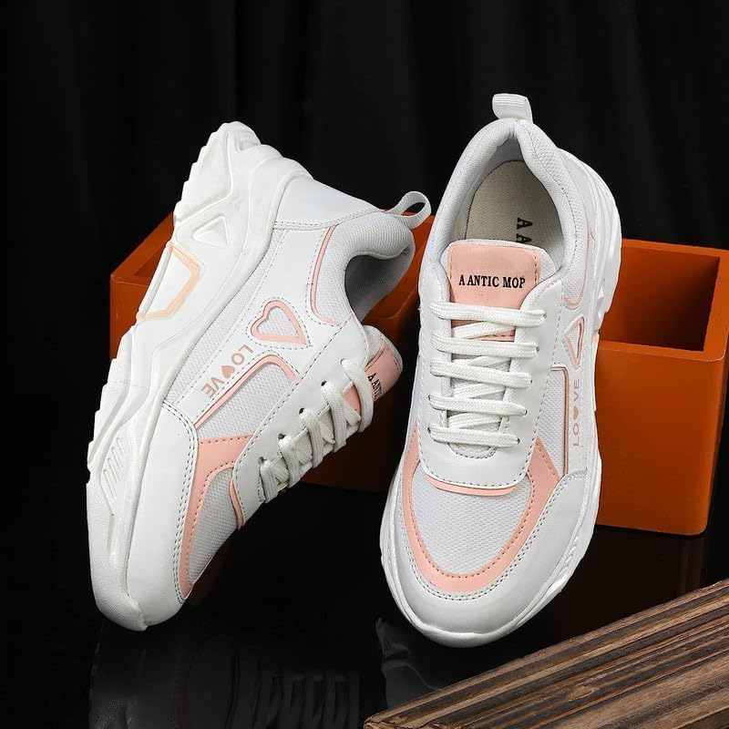 Doctor Walk Shoes for Women | Soft Comfortable | Breathable | Fashionable | Stylish | Trendy | Super Soft | Lightweight | Anti-Slip Sole | Indoor & Outdoor | (A-15) (Black) 5