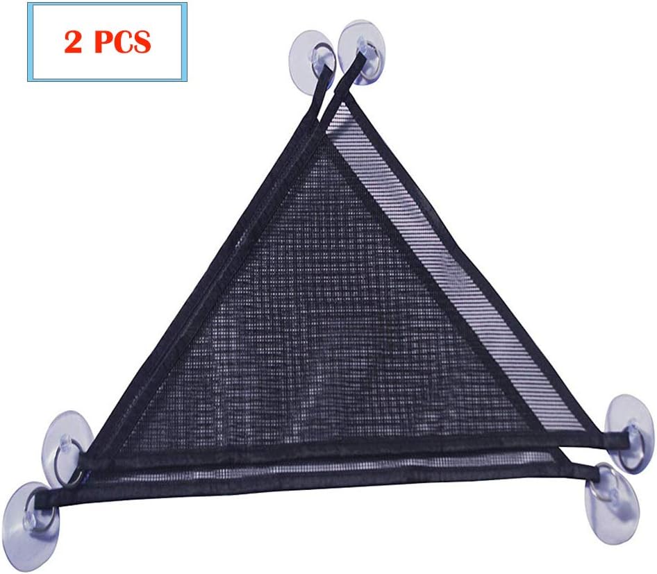 Orgrimmar 2 PCS Breathable Mesh Reptile Hammock,Triangular Hanging Net Reptile Hammock for Lizard,Gecko
