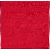 Design: Noblesse2 Uni 1002. Cawö Handtücher Noblesse2 Uni 1002 Waschlappen 30 x 30 cm rot