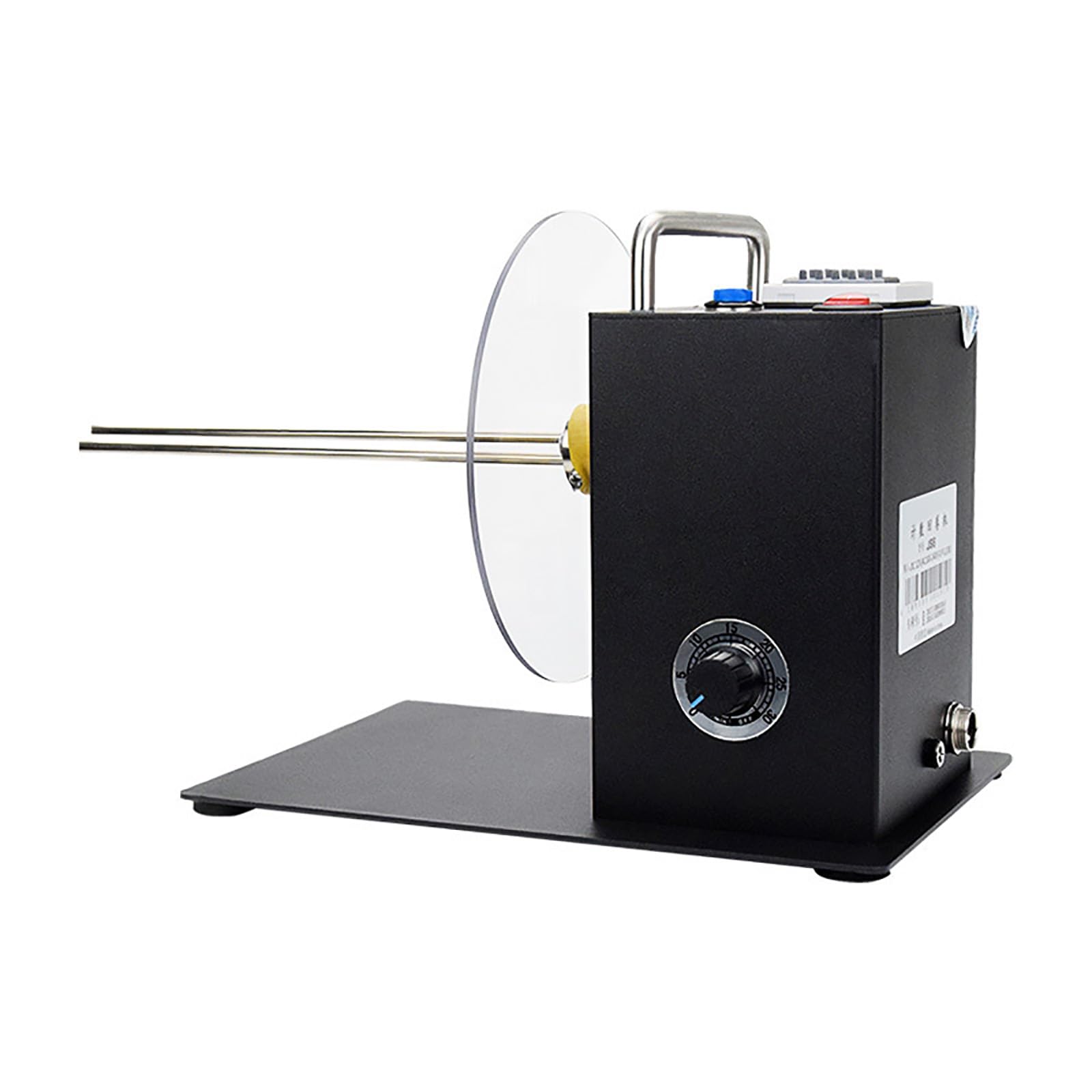 MYFTNP Horizontal Rewinding Machine, Automatic Label Rewinder, With Counter, Bidirectional Rewinding, Rewind Shaft Length: 239mm, Multi-mode Reset, For Labels, Couplets, Ribbons