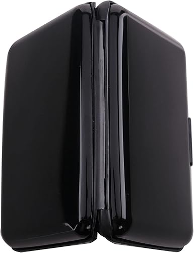 Miniatura 5 de EZ LIFE PRODUCTOS Mini RFID Cartera de aluminio titular de la tarjeta de crédito Estuche rígido de metal delgado Estuche para tarjetas de visita