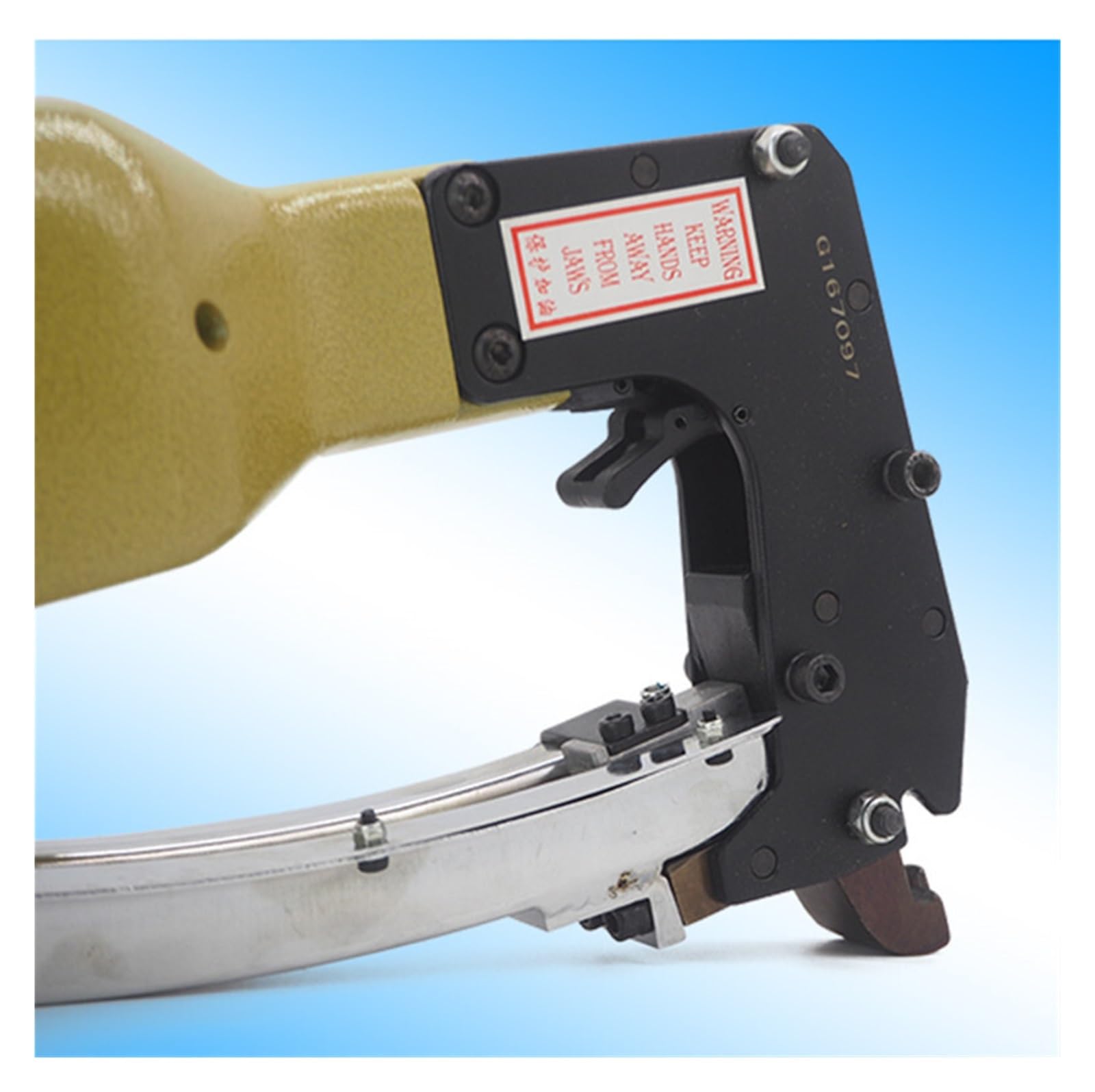 Pistolet do gwoździ, Pneumatic Nail Gun Clinch Clip Guns Spring Mattress Sofa M66 Stapler Clinching Tool For Cage Fixing
