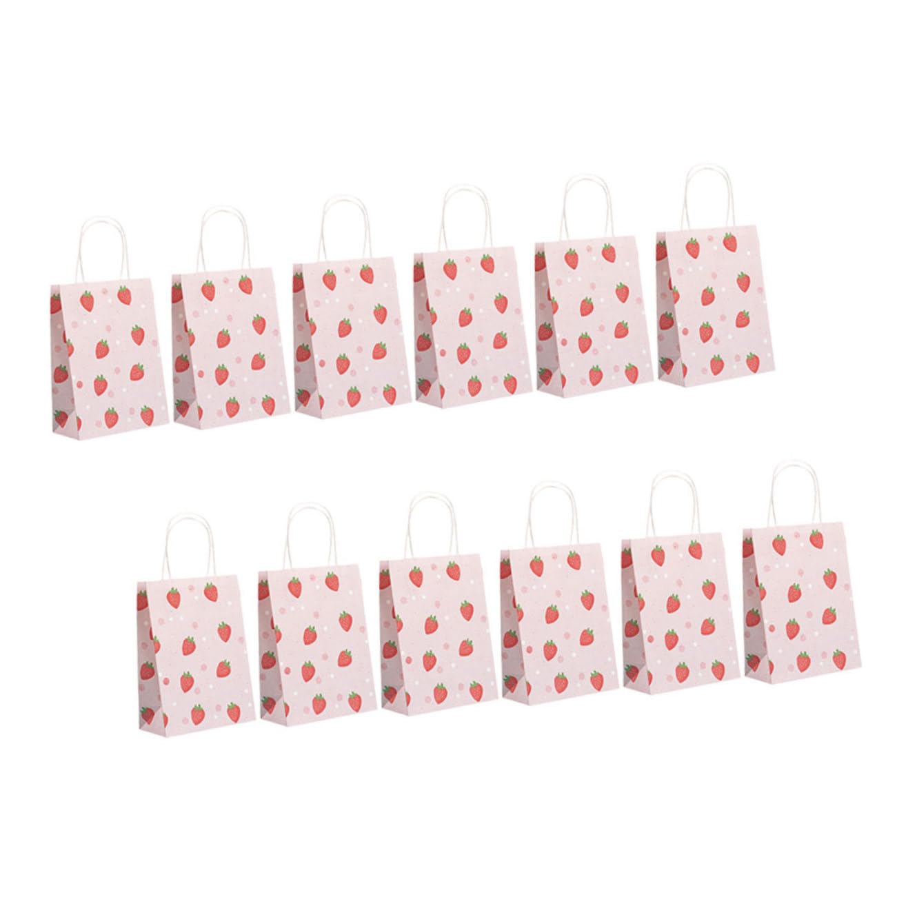 Gadpiparty 4 Sätze Papier Geschenktüten Mit Griffen Und Festival Geschenkbeutel Für Hochzeiten Geburtstage Und Besondere Anlässe Für Kleine Überraschungen Und Dekorationen 12 Stück * 4