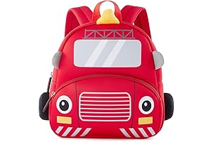 Amazing Mighty Team Firetruck Preschool Backpack for Active Boys & Girls