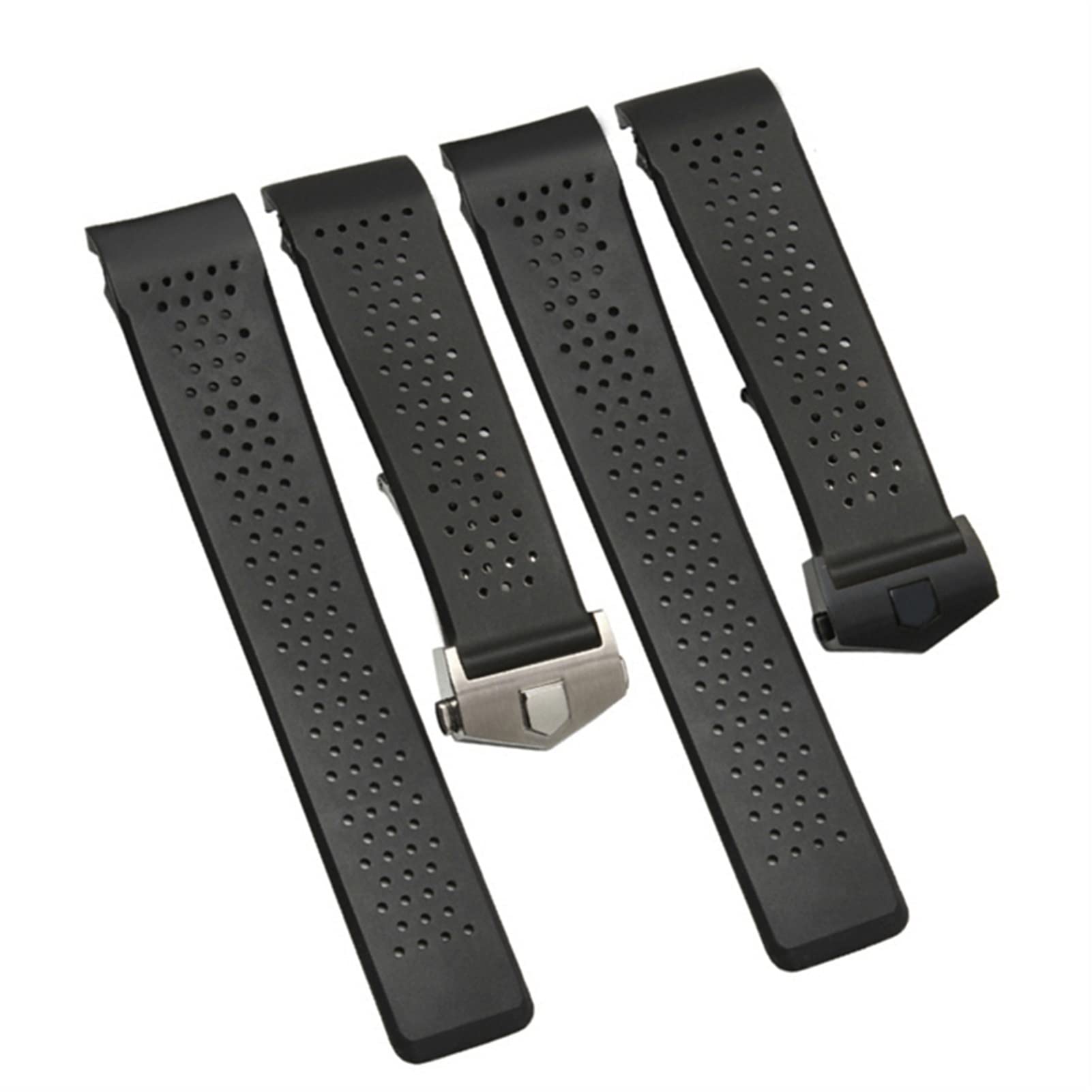 Beobachten Sie das Armband Ersatz für Tag Grand Carrera Aquaracer Gummi -Silikon -Armband Männer Armband Accessoires Uhren Band