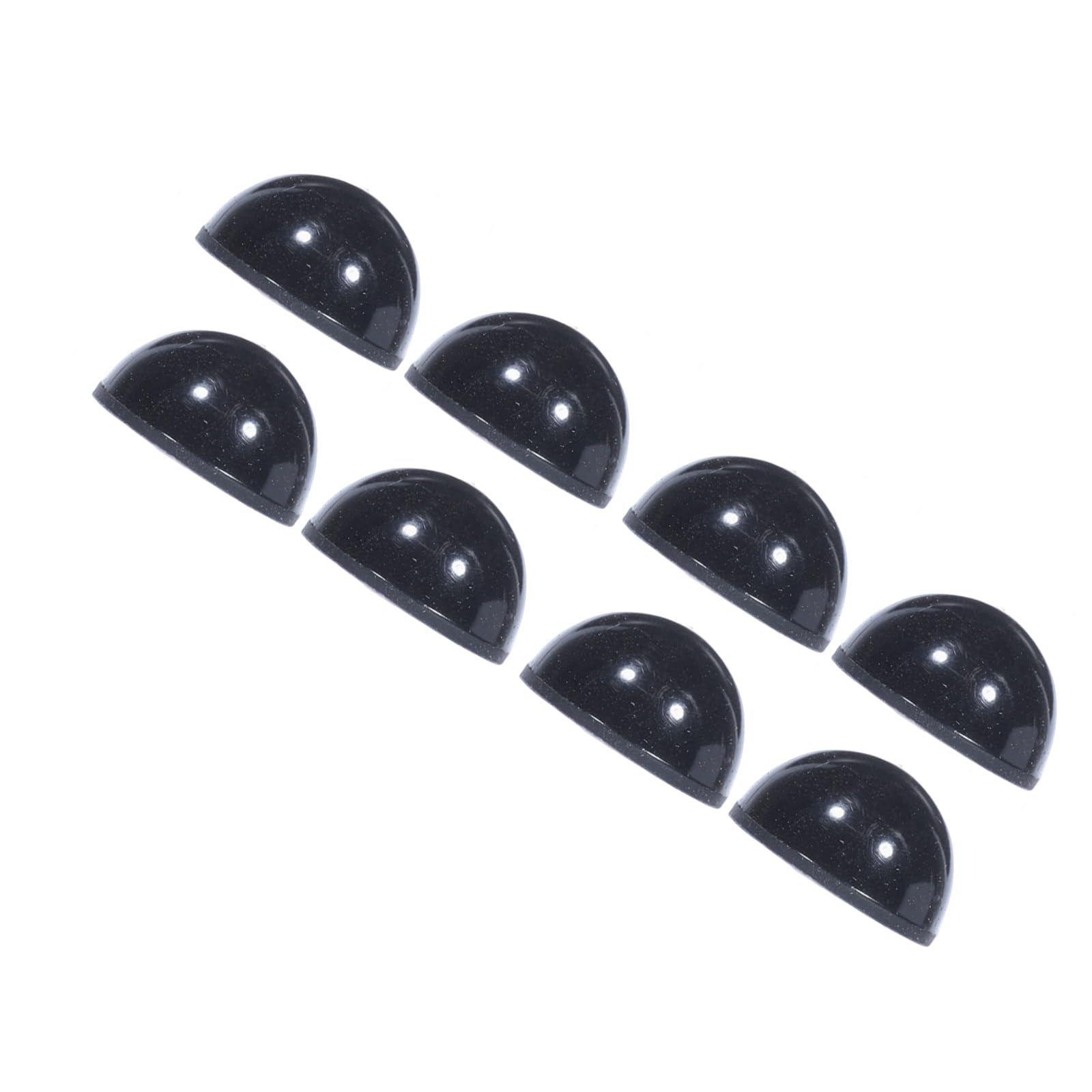 8Pcs Rubber Supports Feet with Adhesive for Shock Absorption on Electronics Hemispherical Mattresses Adherent Cushions