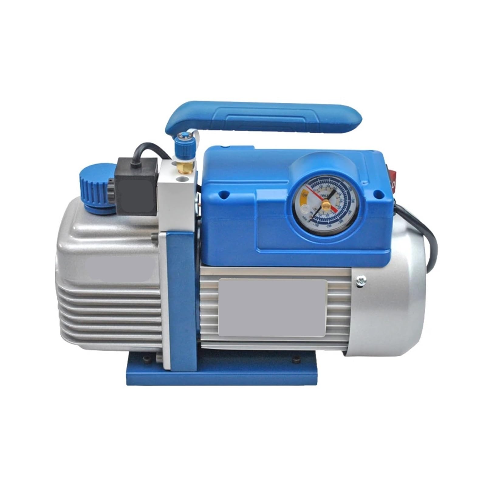 Bomba de vacío, bomba de aire de laboratorio de aire acondicionado refrigera | 3,6m3/h 220V 180W V-i120SV R410 1L R410 R407C, R134a, R12, R22