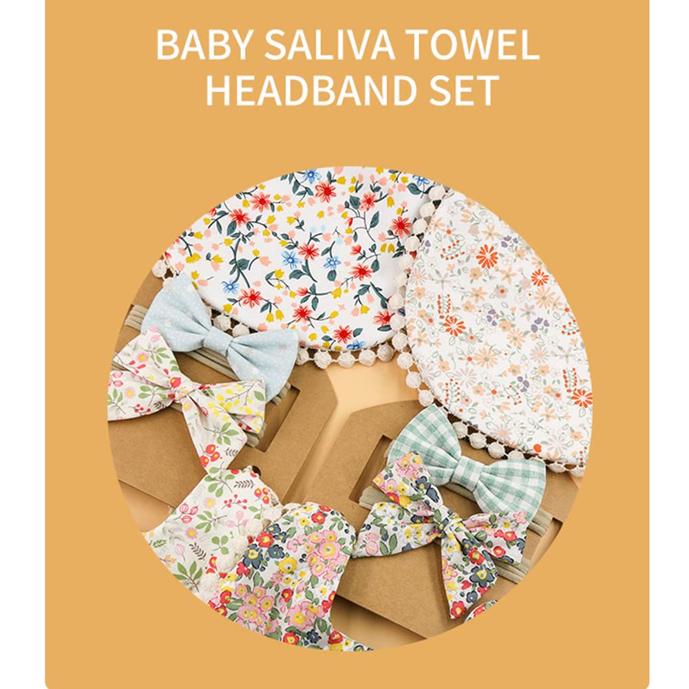 Set 7 Bavaglini Assorbenti Bebè - Cotone Rosa Per Bambini Sopra 1 Anno - Foto 3