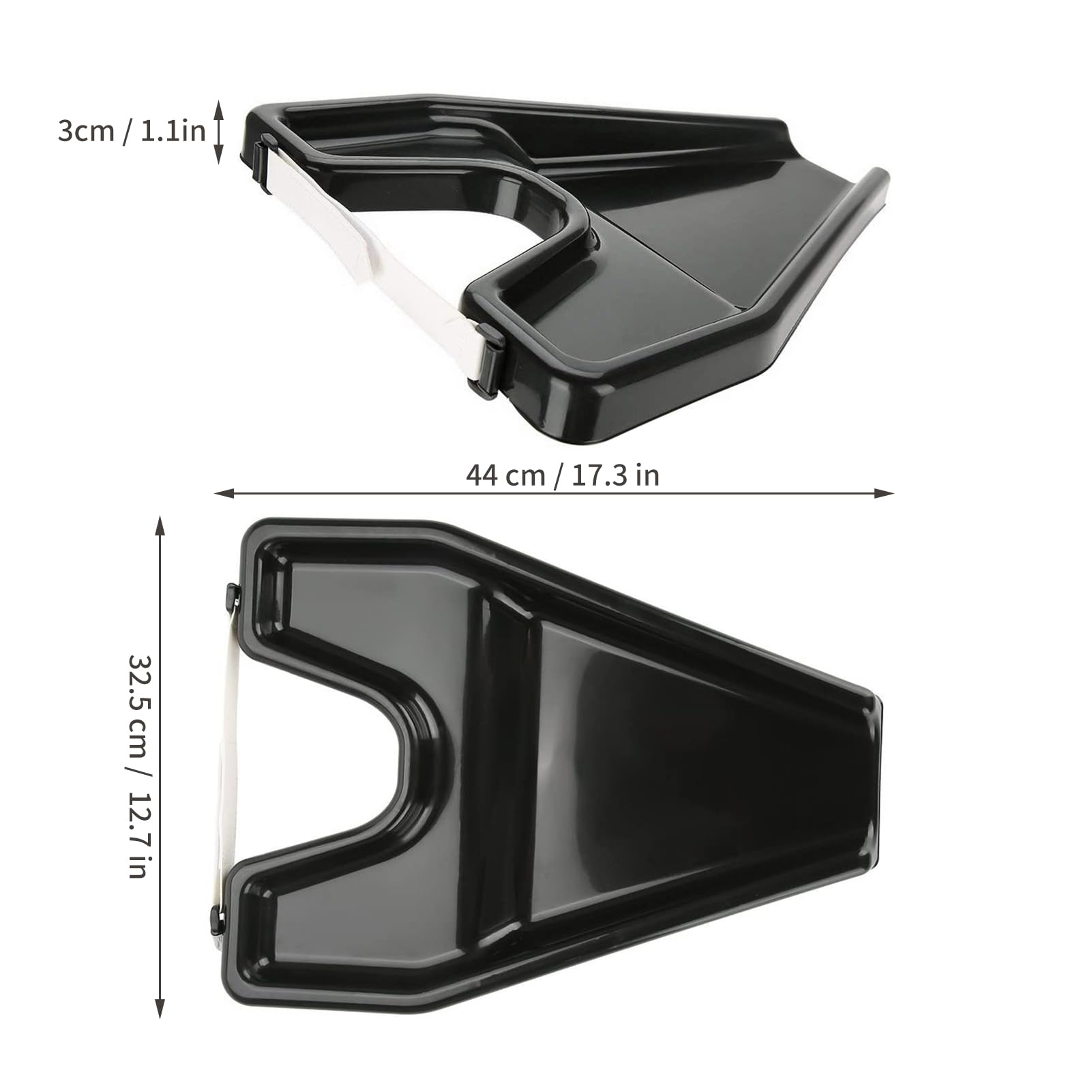Bandeja Portátil para Lavado de Cabello, Diseño Ergonómico, con Drenaje Directo, para Personas Mayores o Discapacitadas