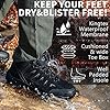 SHULOOK Men's Waterproof Hiking Boots Non-Slip Lig... #3