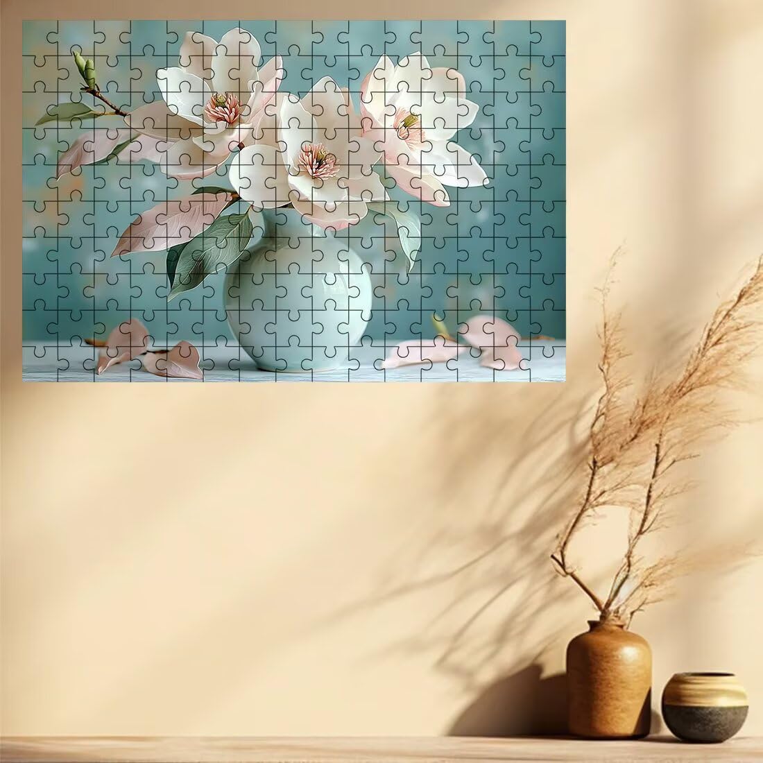 1500 puzzli dla dorosłych, puzzle kwiatowe dla dorosłych 1500, puzzle butelkowe, gra edukacyjna, wymagające gry logiczne dla całej drewnianej puzzli, dekoracja domu, prezenty dla kobiet -2319