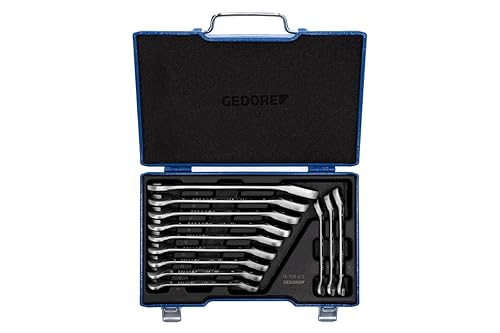 Miniatura 1 de GEDORE 7 UR-012 Juego de llaves de trinquete combinadas, reversibles 12 piezas 0.315-0.748 in