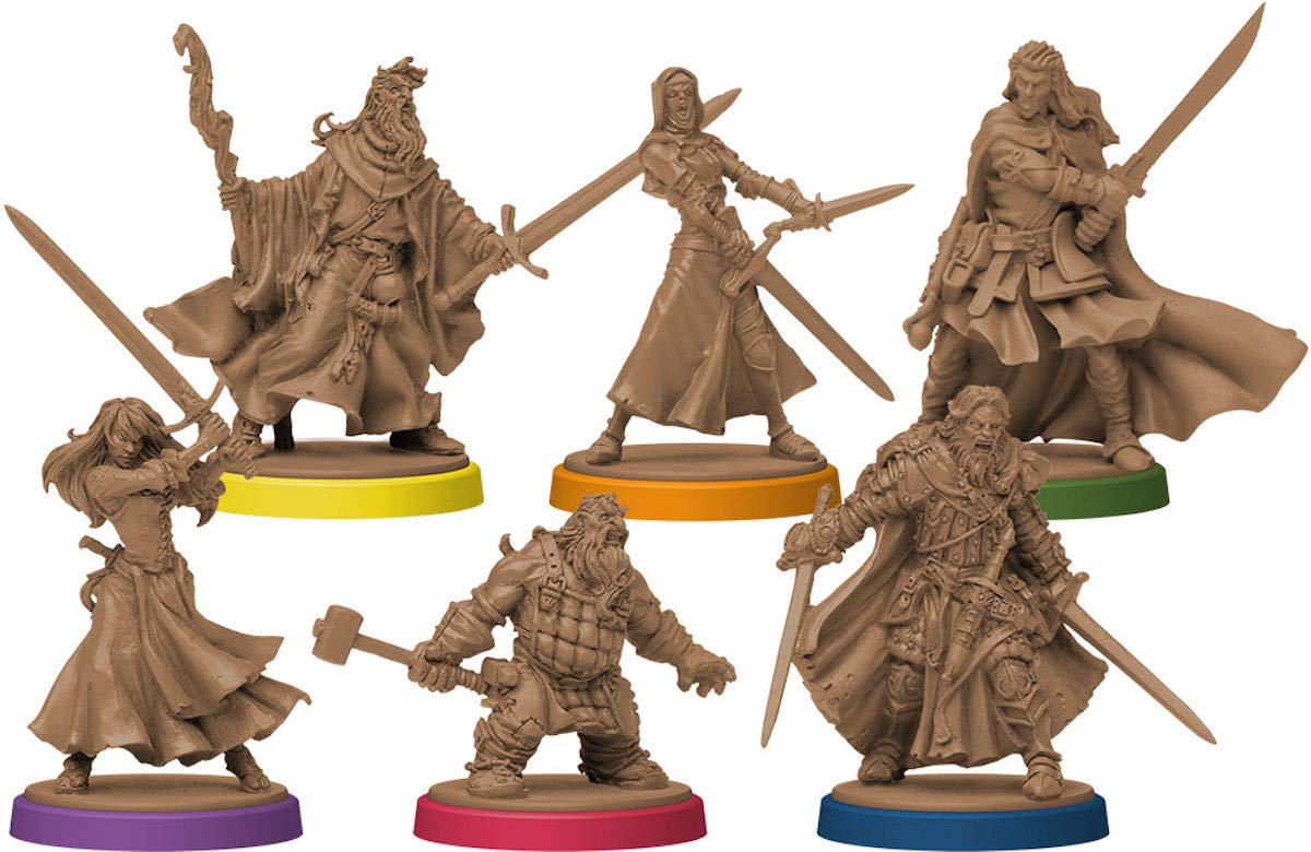 CMON, Zombicide: Black Plague, Grundspiel, Kennerspiel, Dungeon Crawler, 1-6 Spieler, Ab 14+ Jahren, 60+ Minuten, Deutsch