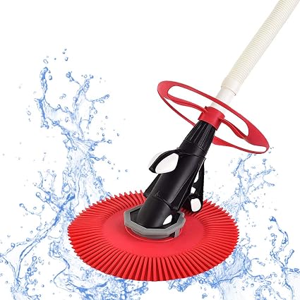 Amazon.com: POOLWHALE Aspirador automático profesional para piscina,  potente succión que elimina los residuos de piscina, limpia suelos, paredes  y pasos, apto para piscinas de suelo y piscinas de suelo