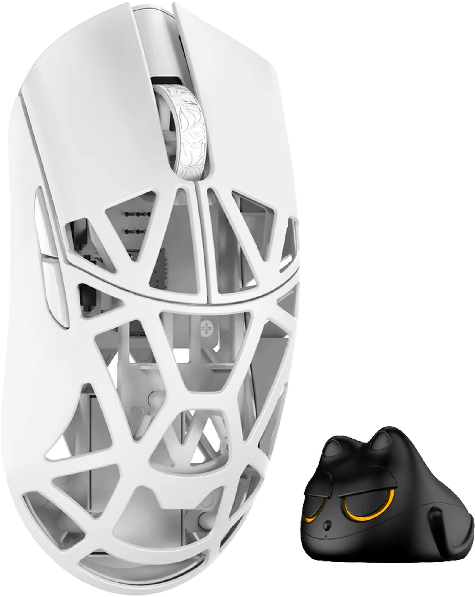 マウス・トラックボール WLmouse Beast X mini pro white WLMouse Beast X Mini Pro - Milky White [TTC Nihil] - Side Slits