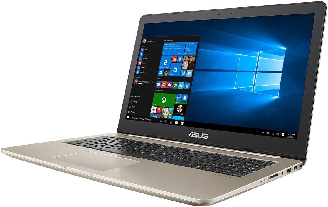 ASUS N580VDDM264T Vivo Book Pro HD Laptop (Intel Core i77700HQ, 8GB