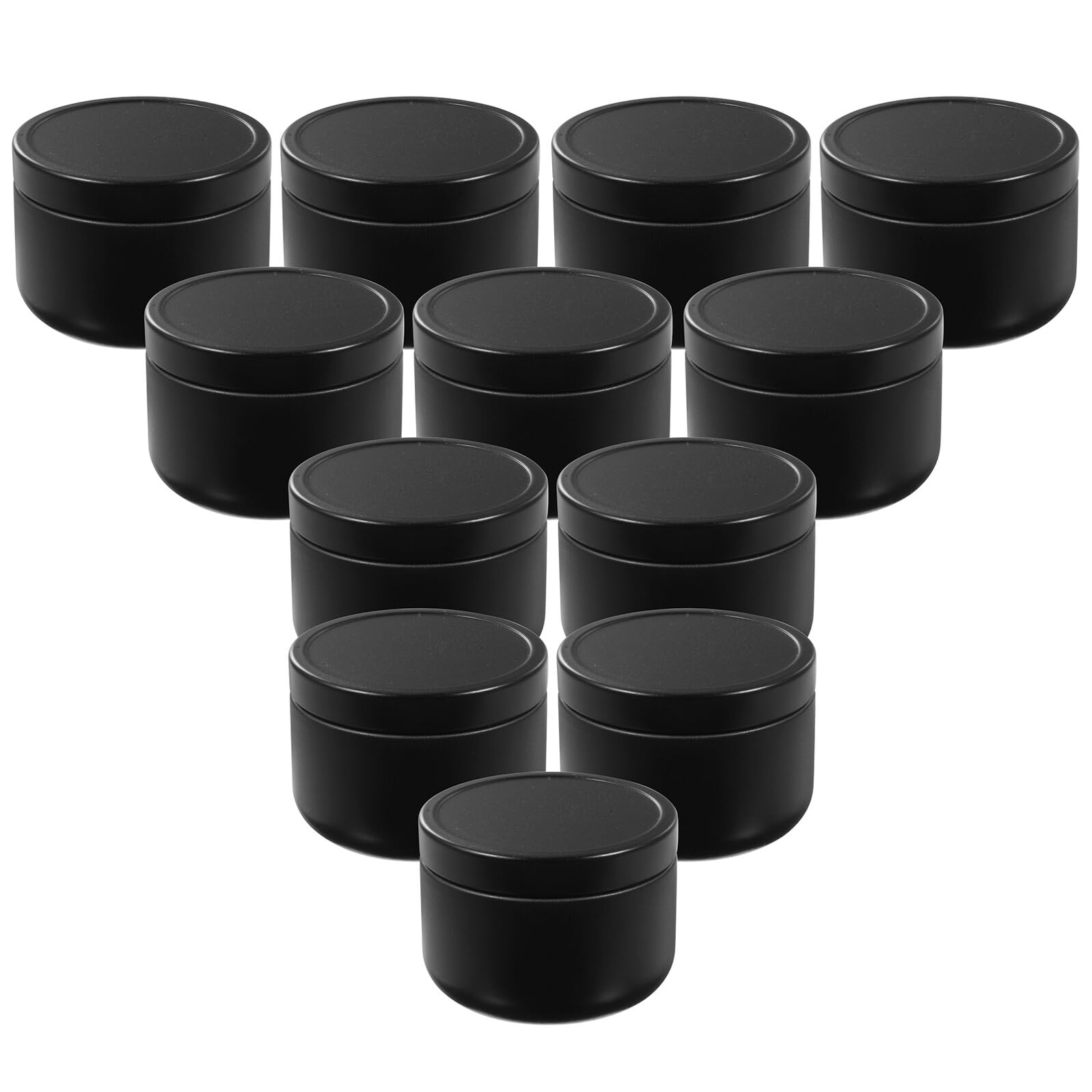 Candele Fai da Te 2 Oz Candelabri in Latta per Creme Profumate 12 Pz Contenitori per Candele Artigianali e Addobbi Natalizi