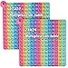 DK-SIMINA Multiplication Tables Games 12x12 Flash Card Toys, POP Create Various Multiplication Formulas for Teachers, Two-Sided Tables