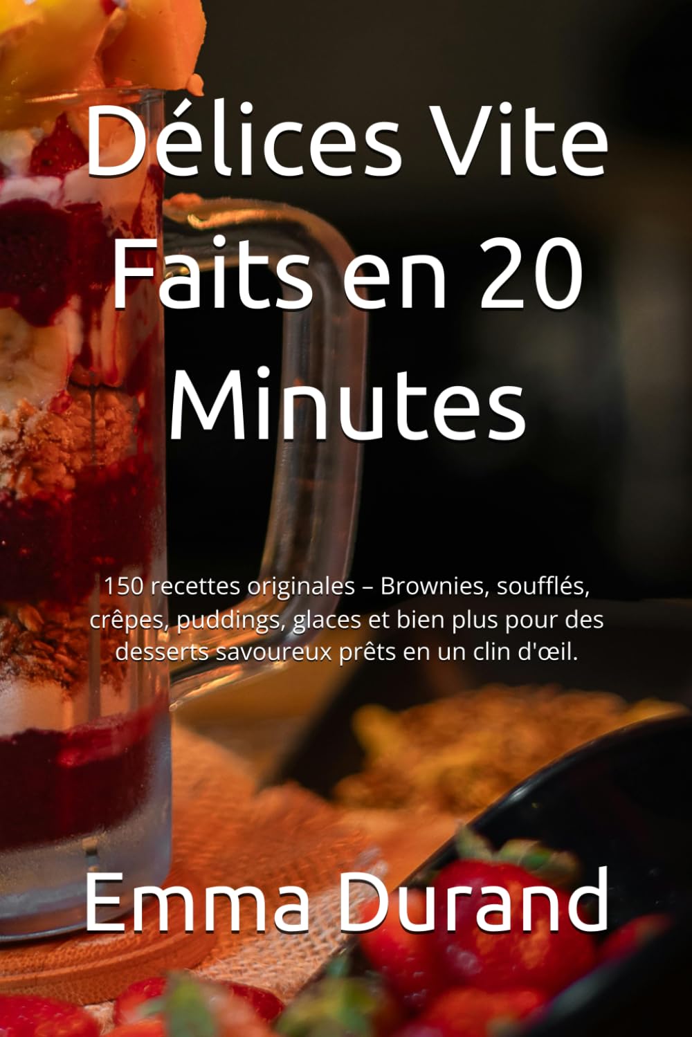 Délices Vite Faits en 20 Minutes: 150 recettes originales - Brownies, soufflés, crêpes, puddings, glaces et bien plus pour des desserts savoureux prêts en un clin d'oeil.