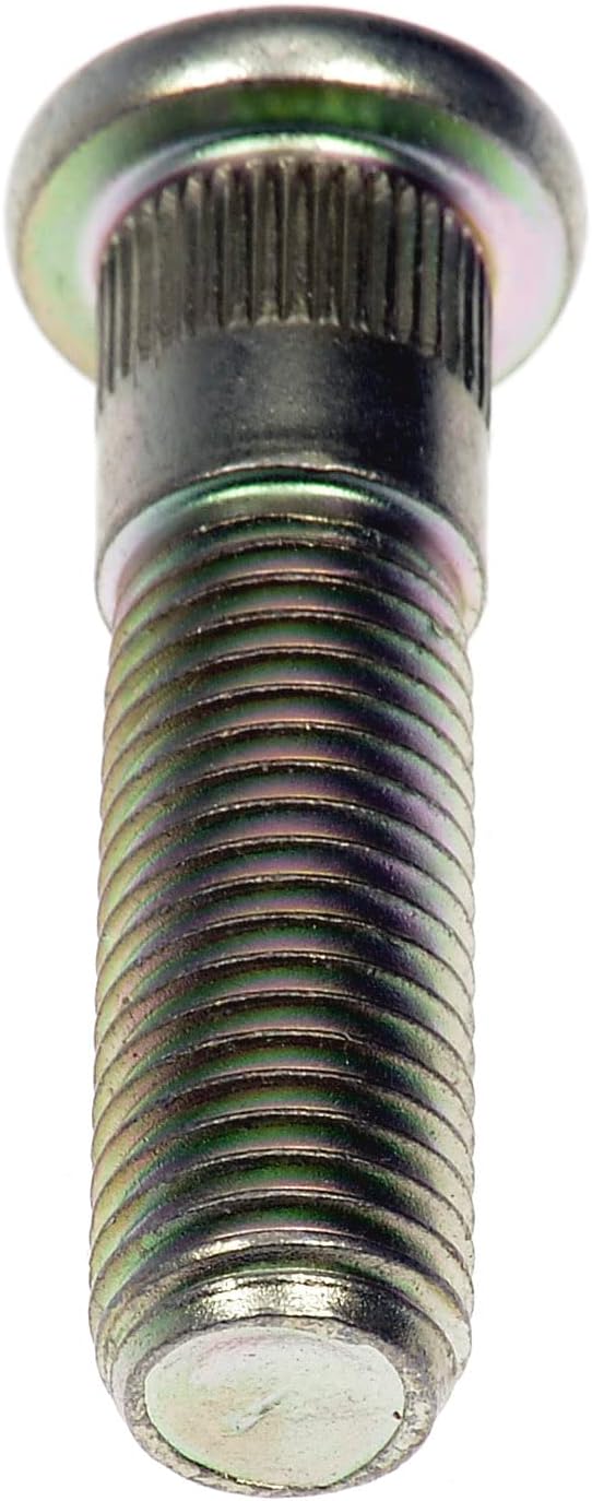 Dorman 610-719 M12-1.50 Serrated Wheel Stud - 12.90 mm Knurl, 50 mm Length Compatible with Select Ford Models, 10 Pack
