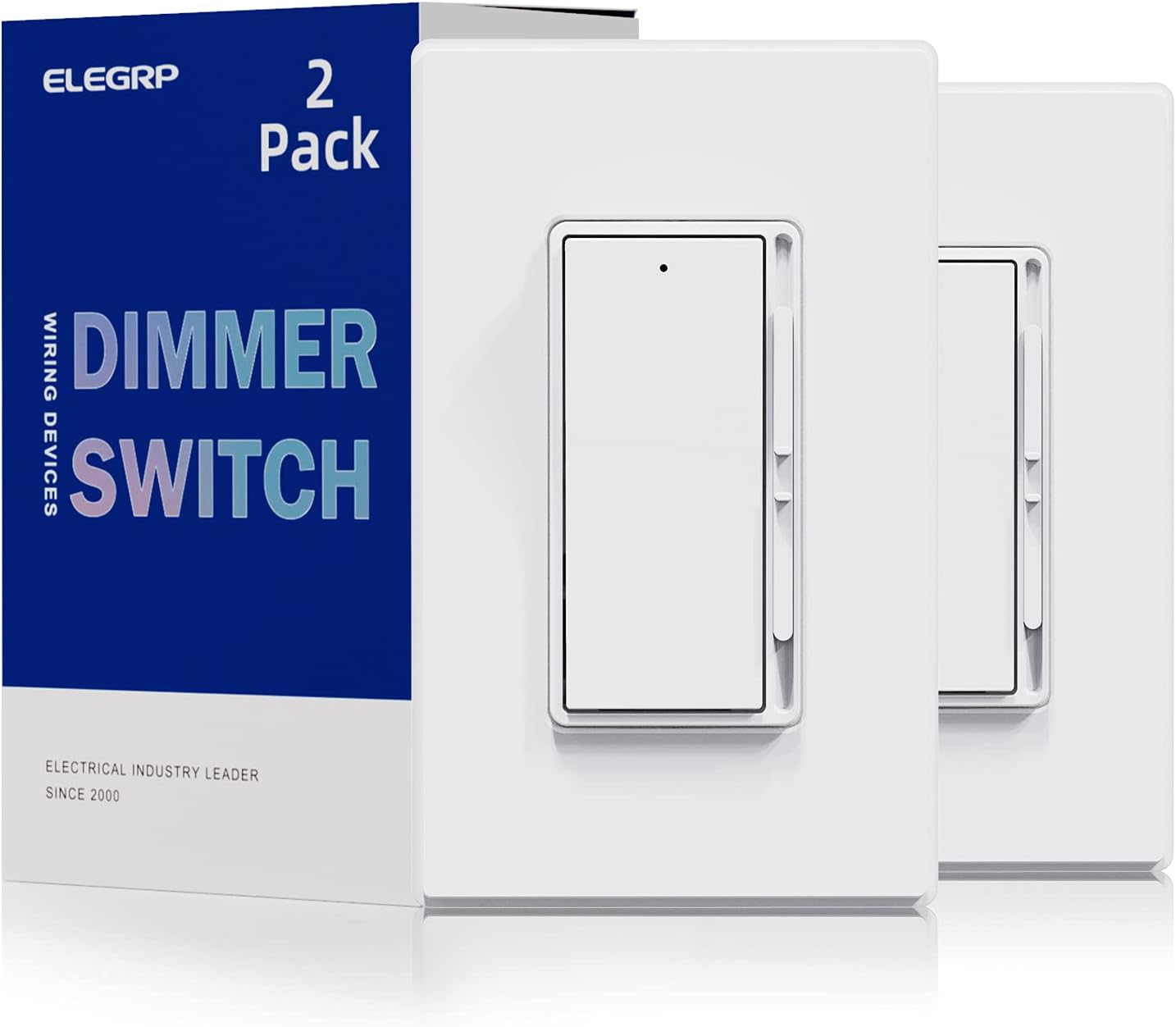 ELEGRP Digital Dimmer Light Switch For 300W Dimmable Led, Cfl Lights