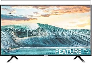 Puccy 2 Pack Anti Blue Light Screen Protector Film , compatible with 31.5" Hisense H32AE5000 /H32AE5500 /32H5E /H32A5600 /H32A5100 /32H3D /32H5B /H32M2100 /H32M2600 /H32N2100C /32H5GB TV TPU Guard （ Not Tempered Glass Protectors ）