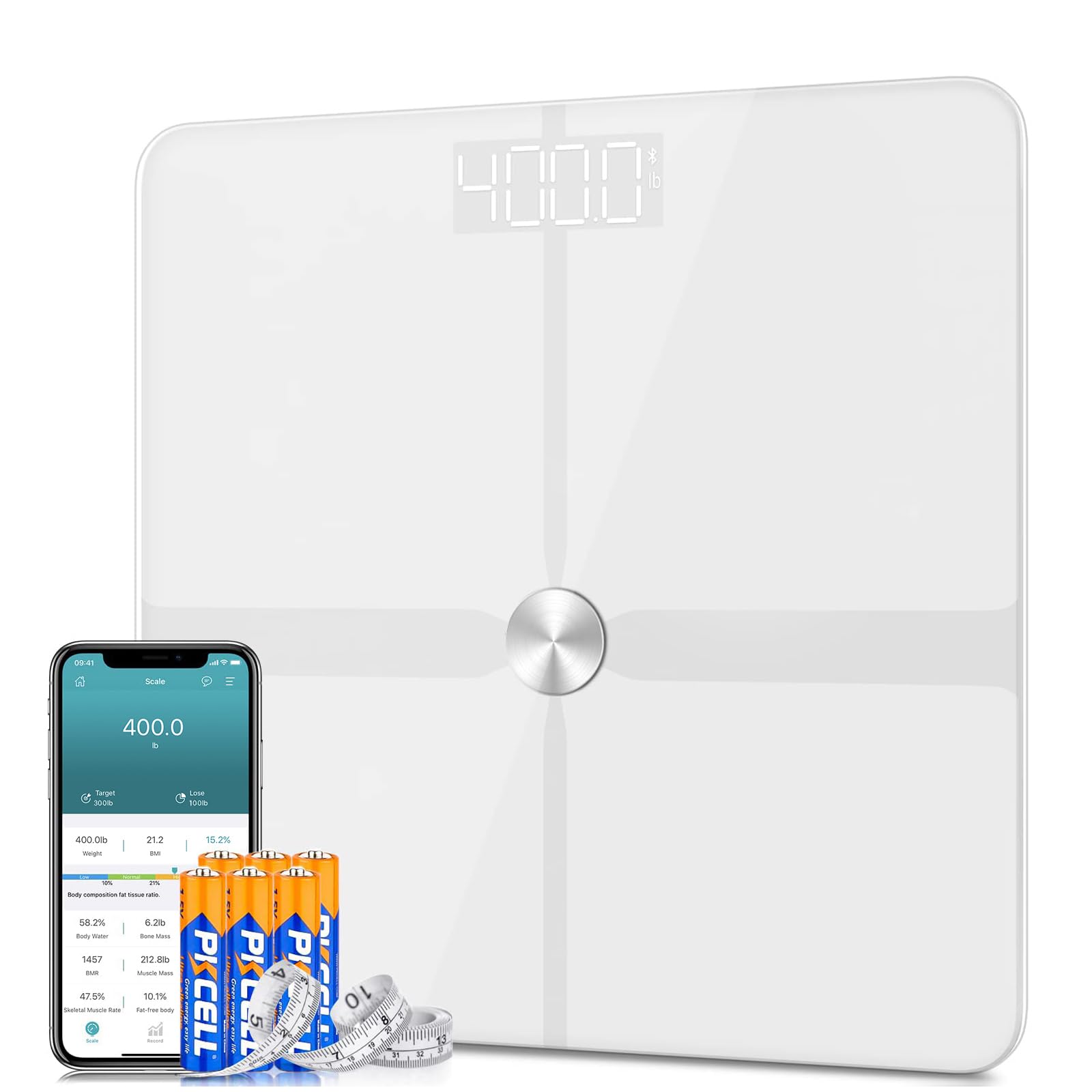 Scales Digital Weight, Scales for Body Weight and Body Fat, Smart
