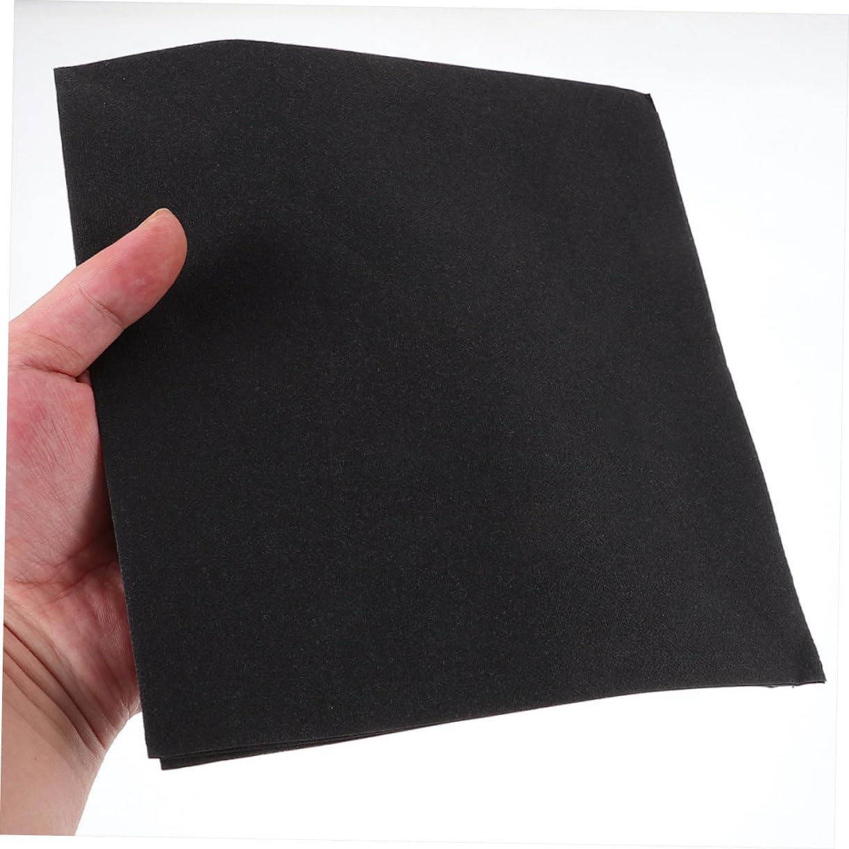 LABRIMP 100 Serviettes de Table en Papier Noir, Épaisses et Absorbantes, pour Fêtes et Réceptions, Usage Élégant