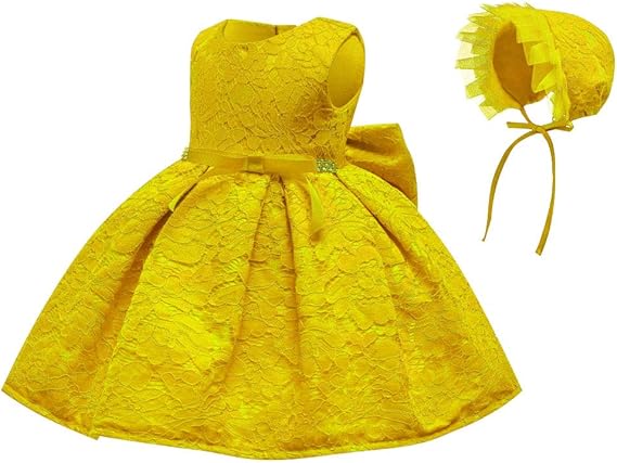 Amazon Co Jp S T ベビードレス 結婚式 赤ちゃん 0 2歳 新生児 入園式 誕生日 帽子付き フォーマルワンピース レース 蝶結び かわいい 60 70 80 90 100 服 ファッション小物