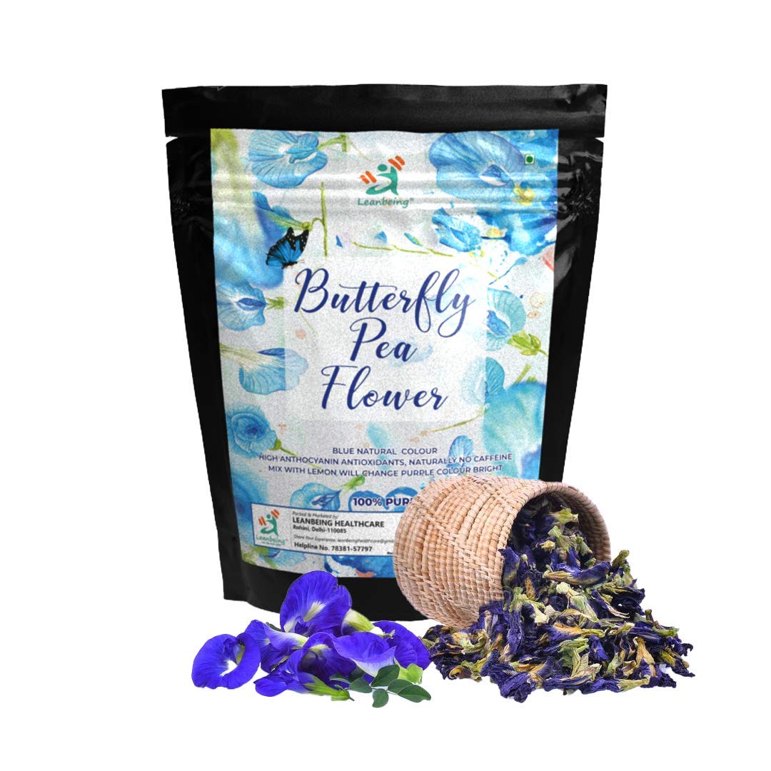 Leanbeing - Butterfly Blue Pea Flower Tea, 40g - 160 CUPS | Rich in Antioxidants | Good for skin (B08M6D3VWB) Amazon Price History, Amazon Price Tracker