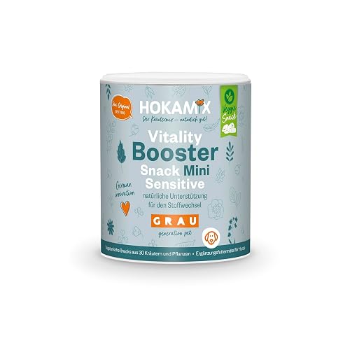 Grau - The Original - Hokamix Vitality Booster Snack Mini Sensitive, Pack de 1 (1 x 400g)
