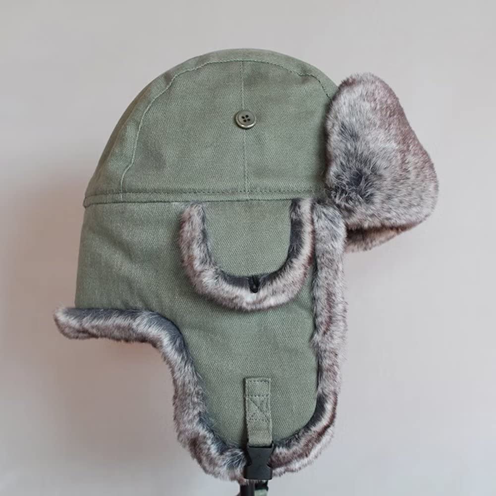 DongBao Gorro de Invierno Térmico Gorro de Aviador Caliente con Orejeras Sombrero de Esquí Ciclismo Senderismo A Prueba de Viento
