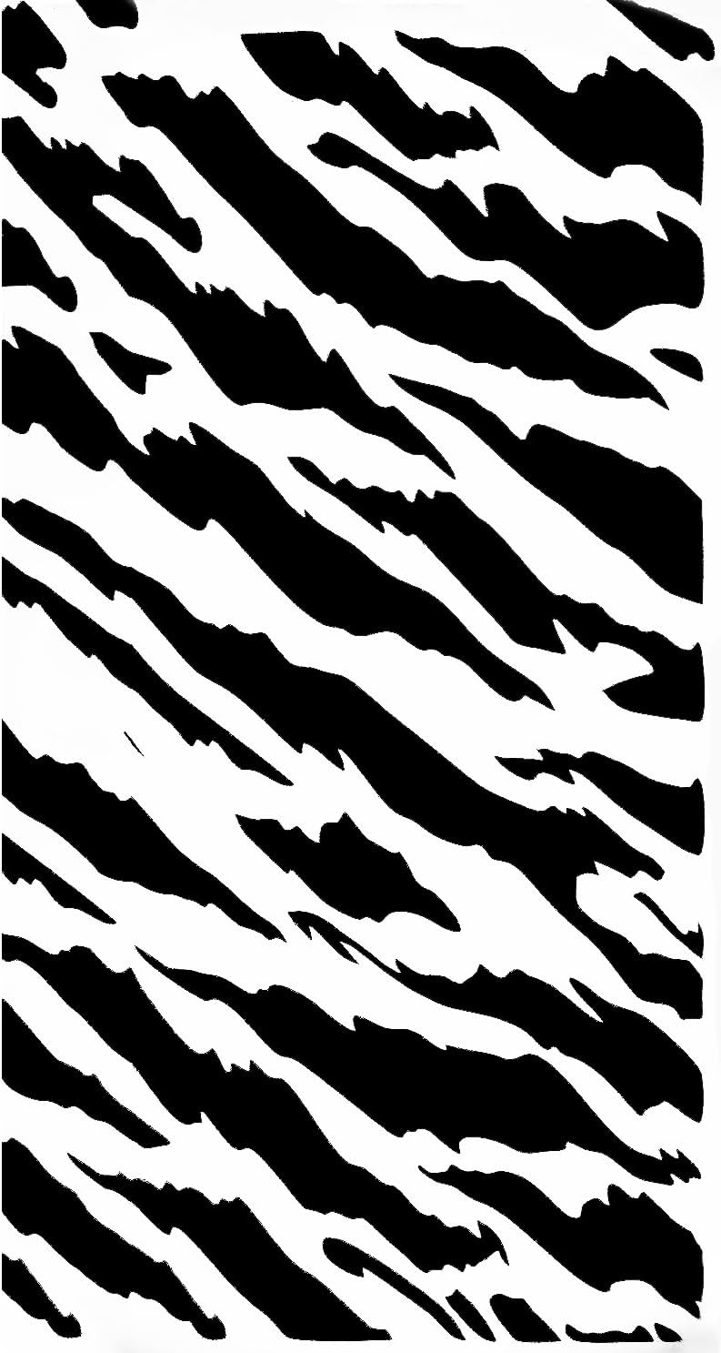 Tiger Stripes Stencil Tiger Stencils, Stencil Stripes